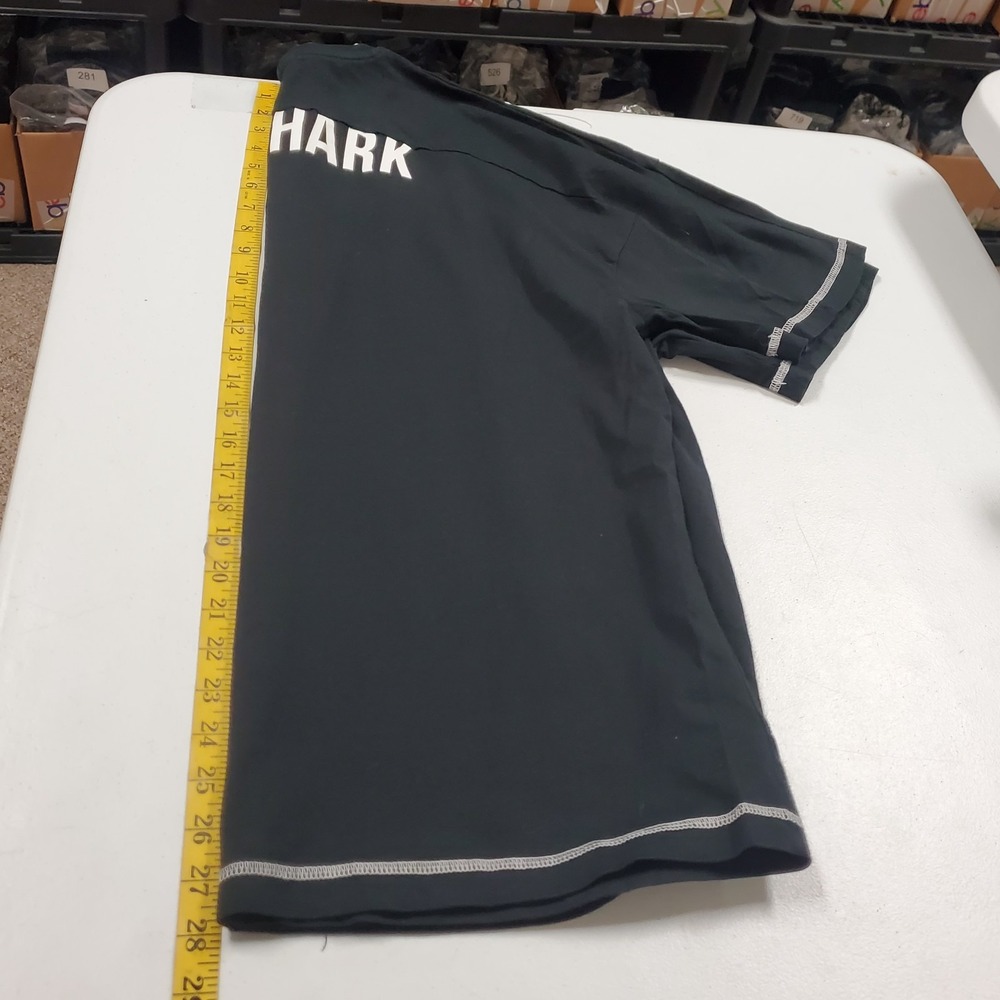 Gymshark Mens Short Sleeve Athletic T Shirt Size XXL Black Sport Logo Workout - Picture 6 of 8